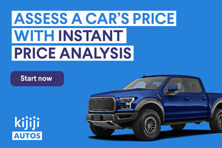 Access a car's price with instant price analysis. Start now on Kijiji Autos.